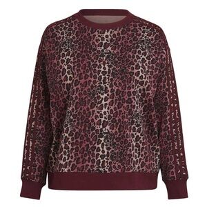 Adidas Leopard Print Sweatshirt NWT